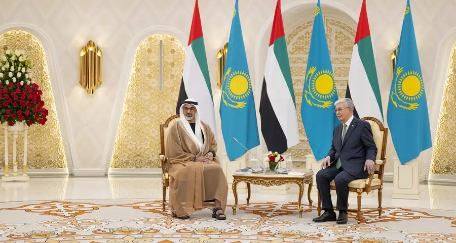 Crown Prince of Abu Dhabi, President of Kazakhstan discuss bilateral relations
