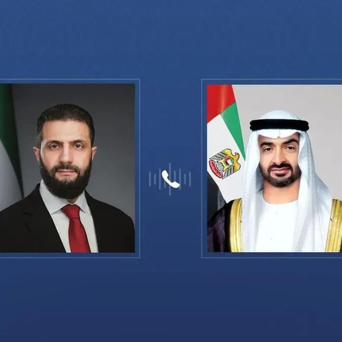 UAE President receives phone call from Syrian President