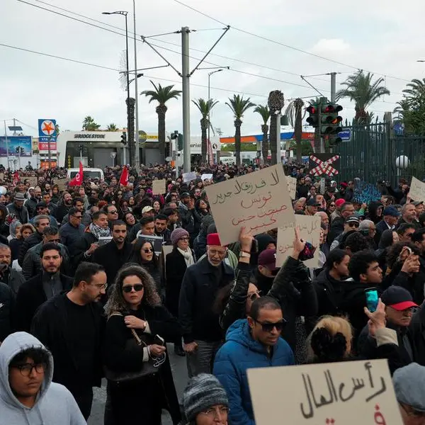 Tunisians step up protests against Saied's crackdown on opposition
