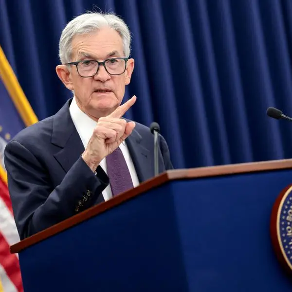 Fed's Powell says officials not eyeing a rate hike in future