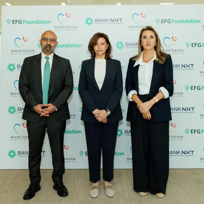 EFG Foundation and Bank NXT Foundation renew partnership with Magdi Yacoub Heart Foundation