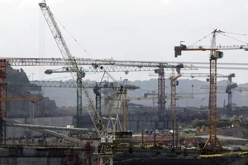 Image used for illustrative purpose.\\r\\nCrane towers are seen at the construction site of the Panama Canal Expansion project on the Atlantic side on the outskirts of Colon City January 15, 2014. A bitter dispute between the Panama Canal and a Spanish-led consortium of construction companies over the spiraling cost of expanding one of the world\\'s busiest waterways was years in the making. Picture taken on January 15, 2014. To match Insight SACYR-PANAMA/    REUTERS/Carlos Jasso  , Reuters Images/Carlos Jasso 