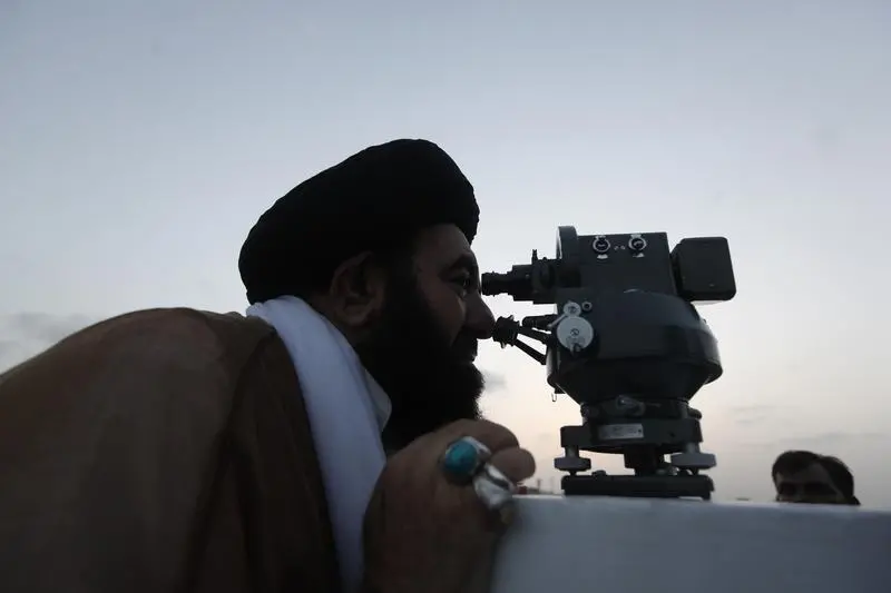 Image used for illustrative purpose.\\r\\nA member of Pakistan\\'s moon sighting committee uses a telescope to look for the new moon that will mark the start of Ramadan, from Pakistan\\'s Meteorological Department (PMD) building in Karachi June 28, 2014. In Pakistan, the first fasting day of Ramadan is likely to fall on Monday, PMD said, as the new moon was not sighted in any of four provinces of the country on Saturday. REUTERS/Akhtar Soomro  , Reuters Images/Akhtar Soomro 
