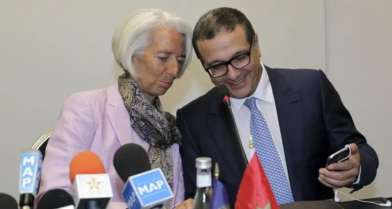 UPDATE 2-Morocco cuts 2016 growth forecast, to renegotiate IMF credit line