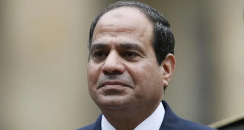 UPDATE 1-Egypt's Sisi lends backing to Israel-Palestinian peace efforts