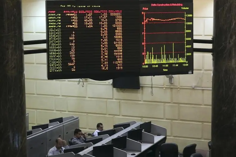 Traders work at the Egyptian stock exchange in Cairo, November 19, 2014. Mohamed Abd El Ghany, Reuters , Reuters