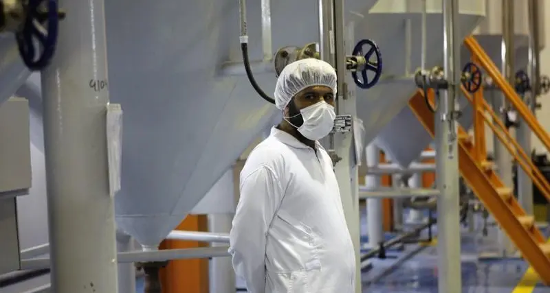 UPDATE 1-Iran's uranium stockpile stays within limit set by nuclear deal -IAEA
