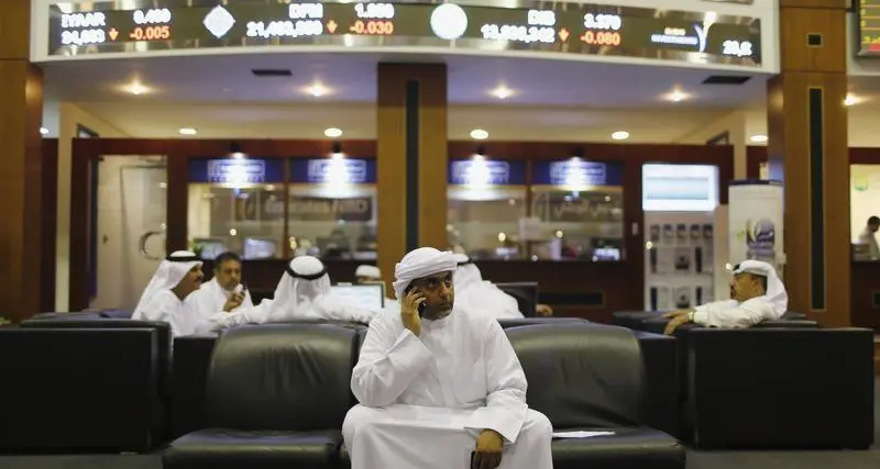 MIDEAST STOCKS-Bourses fall in broad sell-off after oil dips below $50