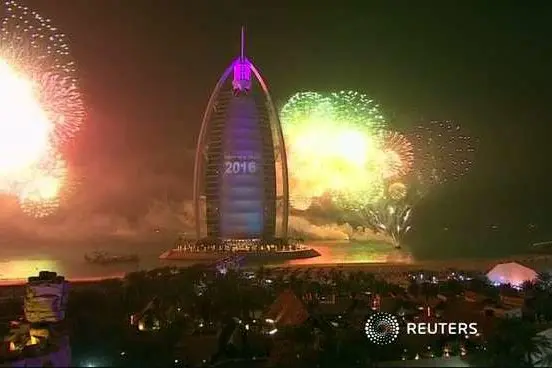 Image used for illustrative purpose. Dubai New Year fireworks kick off.  , Reuters Images