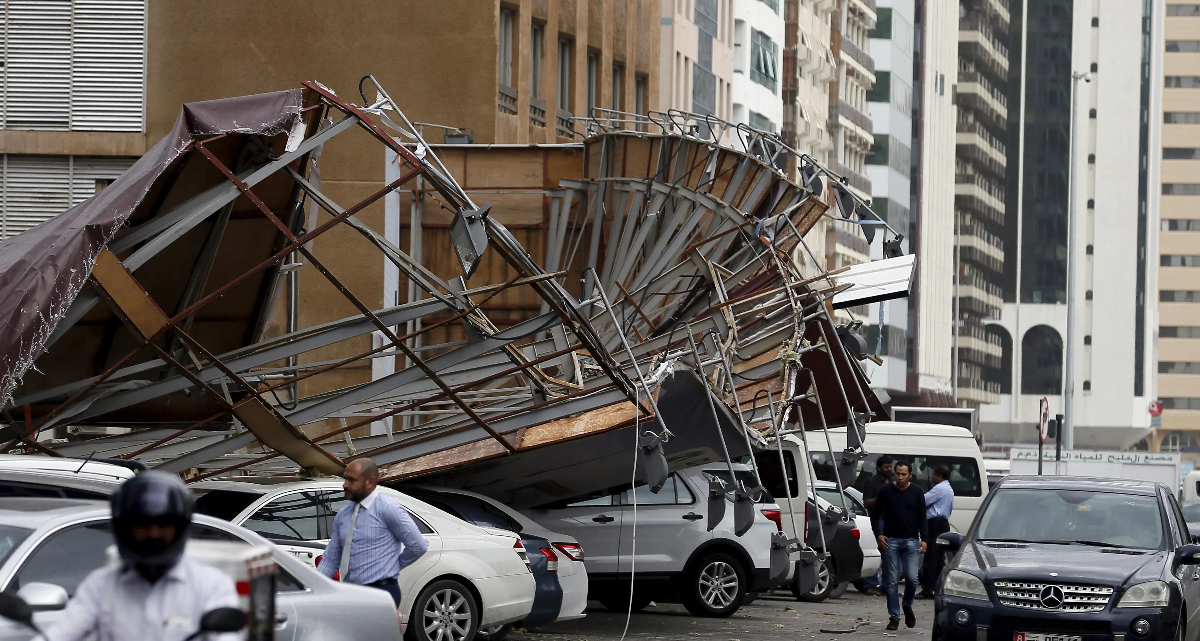 Abu Dhabi reviewing building rules after storm damage