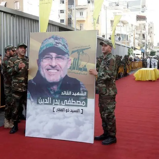 UPDATE 1-Hezbollah blames insurgent shelling for death of top commander in Syria
