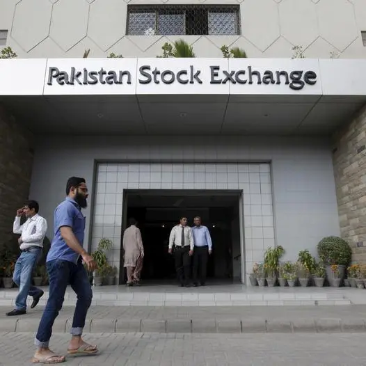 Trading halted on Pakistan's benchmark share index, shares sink 6%