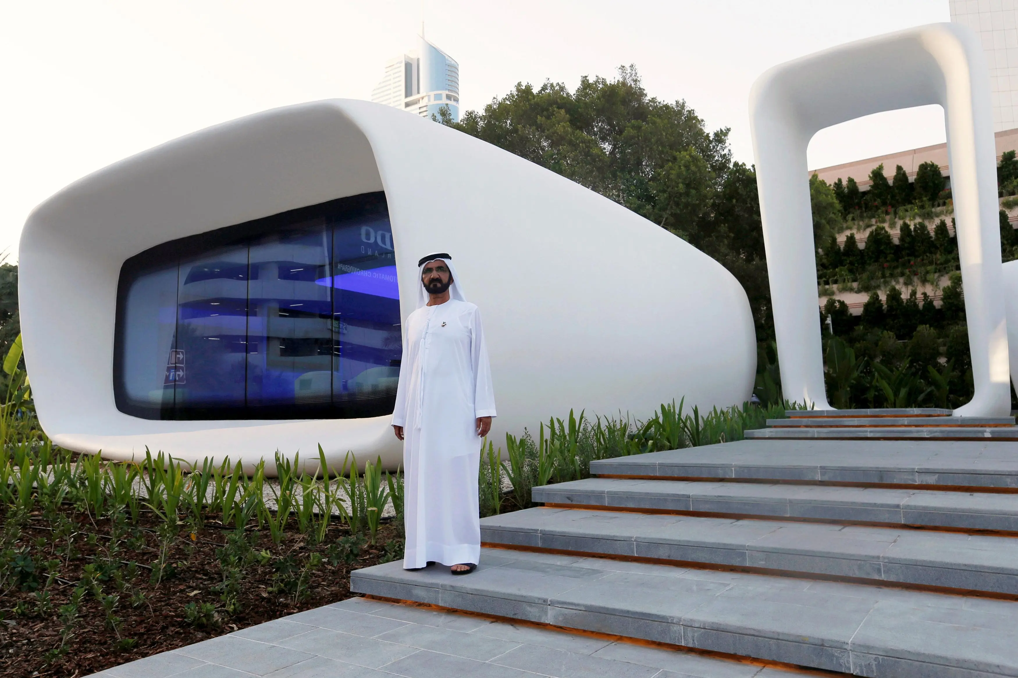 Dubai says opens world's first functioning 3D-printed office