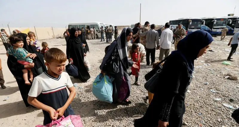 غرق مدنيين عراقيين فارين من الفلوجة مع قرب اكتمال حصارها