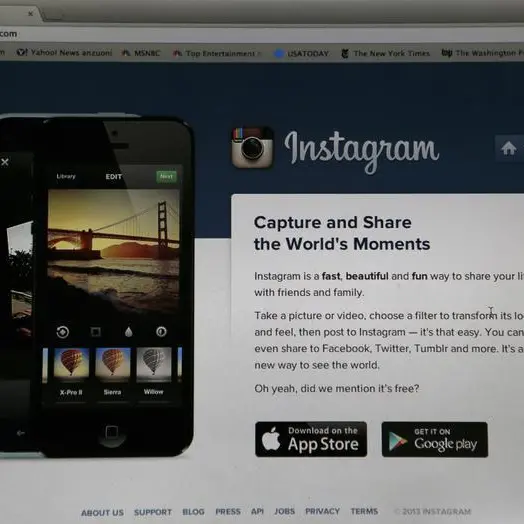Instagram attracting more advertising than Twitter -survey