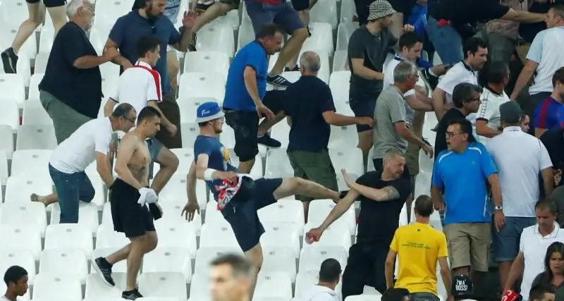 UPDATE 4-Russia and England could be expelled from Euro 2016 if violence persists