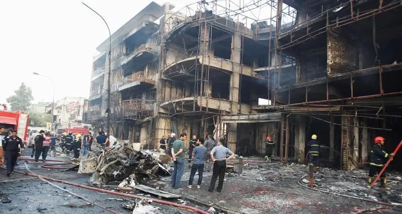 ارتفاع حصيلة تفجير الكرادة ببغداد الى 348 قتيلا وجريحا