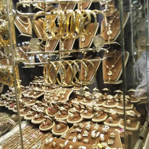 Gold prices in Egypt fall on Sunday