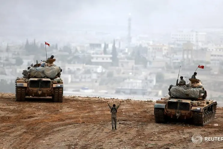 بدء عملية للجيش التركي والتحالف لطرد الدولة الإسلامية من بلدة سورية