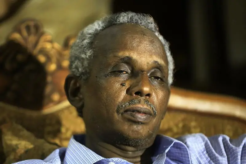 Osman Mirghani, the Editor-in-chief of Al-Tayyar, a daily Sudanese newspaper, rests at his home after being discharged from a hospital, in Khartoum July 23, 2014.REUTERS/Mohamed Nureldin Abdallah  , Reuters Images/Mohamed Nureldin Abdallah 