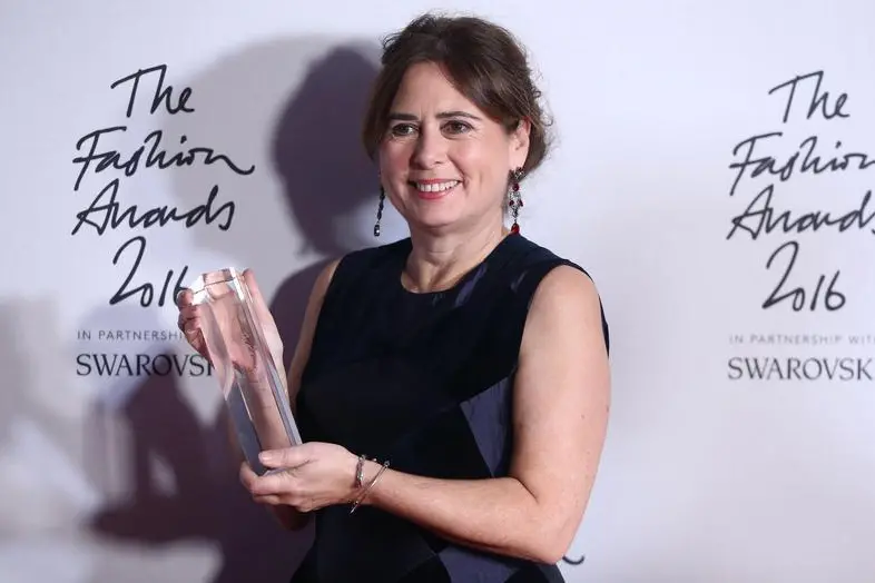 Alexandra Shulman poses in the winners room at the Fashion Awards 2016 in London, Britain December 5, 2016. REUTERS/Neil Hall  , Reuters Images/Neil Hall 