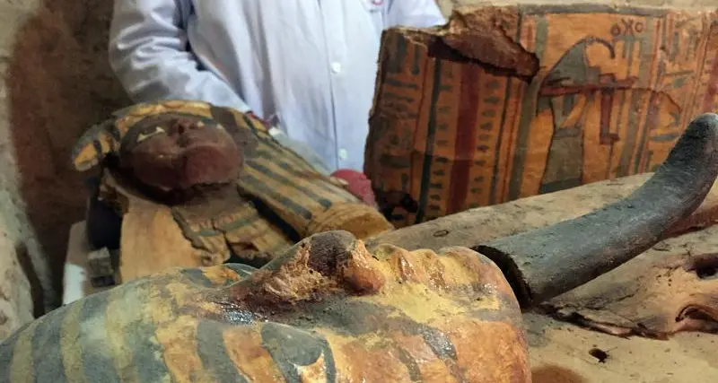 الكشف عن بقايا مدينة وفسيفساء في منطقة آثار كوم الدكة في مصر