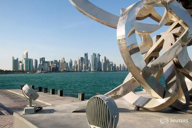 Buildings are seen from across the water in Doha, Qatar June 5, 2017. REUTERS/ Stringer. Image used as illustration. , Reuters