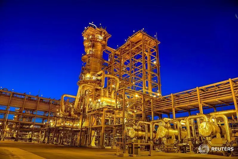 A view shows Saudi Aramco\\'s Manifa oilfield, Saudi Arabia January 22, 2015. Picture taken January 22, 2015.
