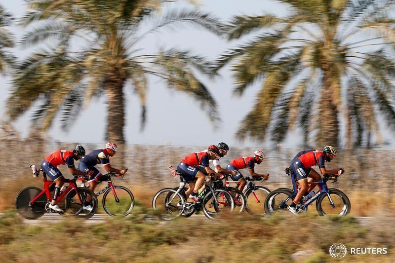 Egyptian gets on his bike for World Cup road trip