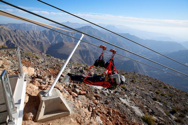 Ras Al Khaimahs new Zipline declared world record breaker