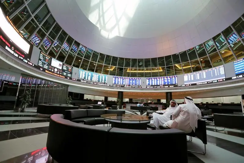 Traders look at the screens at Bahrain Bourse in Manama, Bahrain, February 7, 2018. Image for illustrative purposes. Hamad I Mohammed