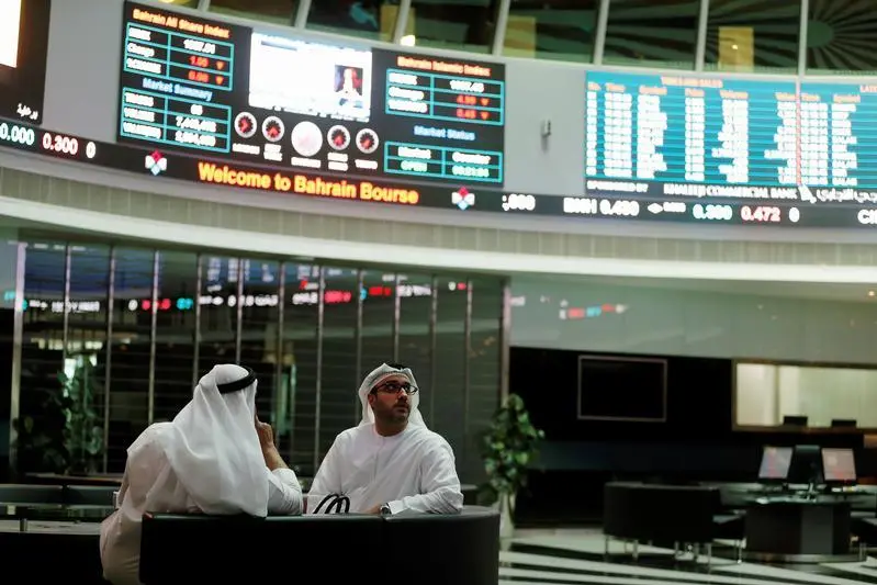 Traders look at the screens at Bahrain Bourse in Manama, Bahrain, February 7, 2018. Image for illustrative purposes. , Hamad I Mohammed 