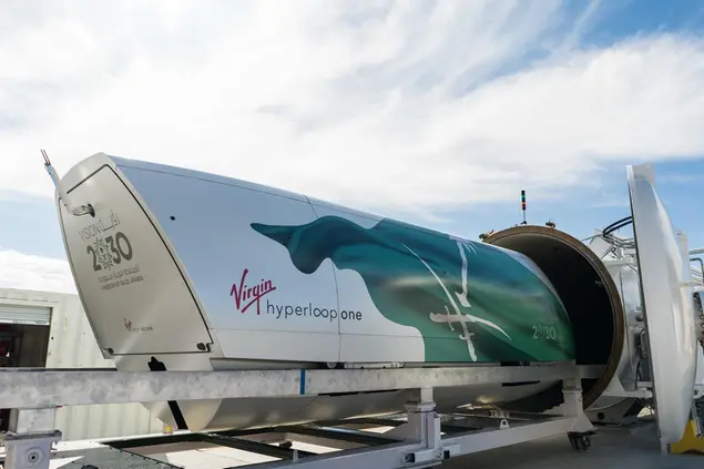Virgin Hyperloop One/handout via Zawya