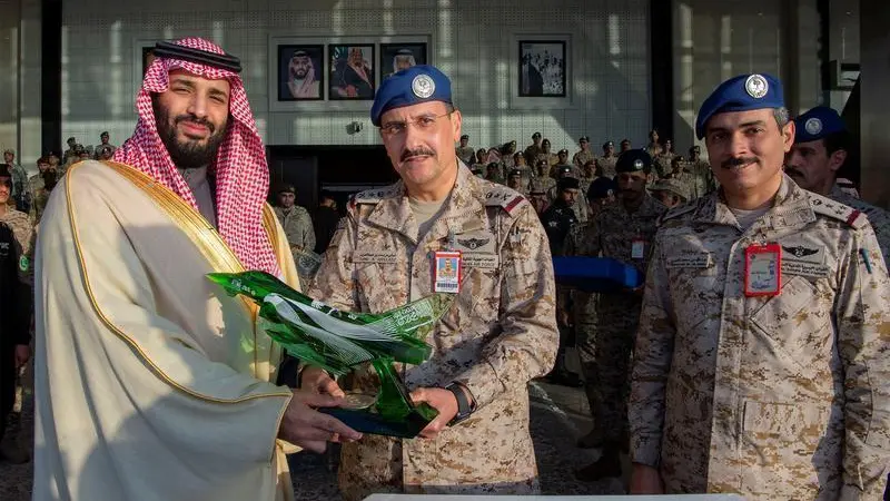 Saudi Crown Prince oversees King Faisal Air Academy graduation ceremony