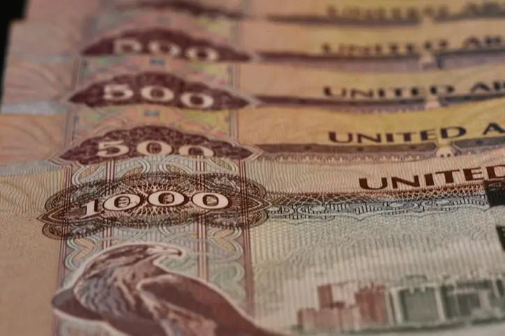 Close up of United Arab Emirates Currency notes. Image used for illustrative purpose.Getty Images