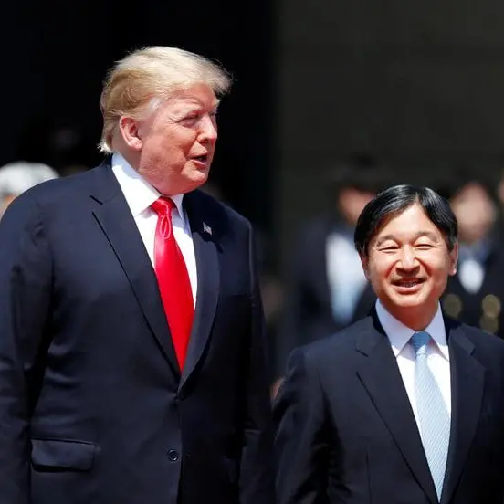 ترامب يلتقي مع إمبراطور اليابان في زيارة رسمية تخيم عليها التوترات التجارية