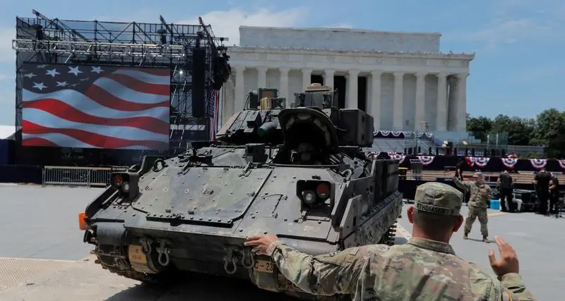البنتاجون: احتفال ترامب بعيد الاستقلال كلف الجيش 1.2 مليون دولار على الأقل