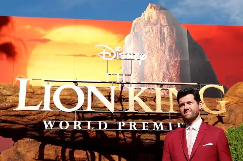 Cast member Billy Eichner poses during the World Premiere of \"The Lion King\" in Los Angeles, California, U.S., July 9, 2019.  , Reuters Images/Mario Anzuoni 