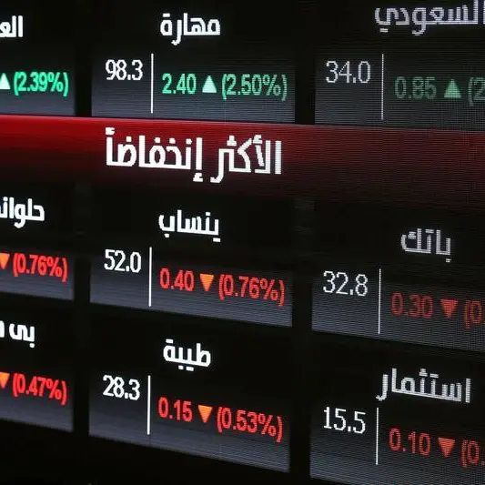 Saudi Stock Exchange ends trading lower