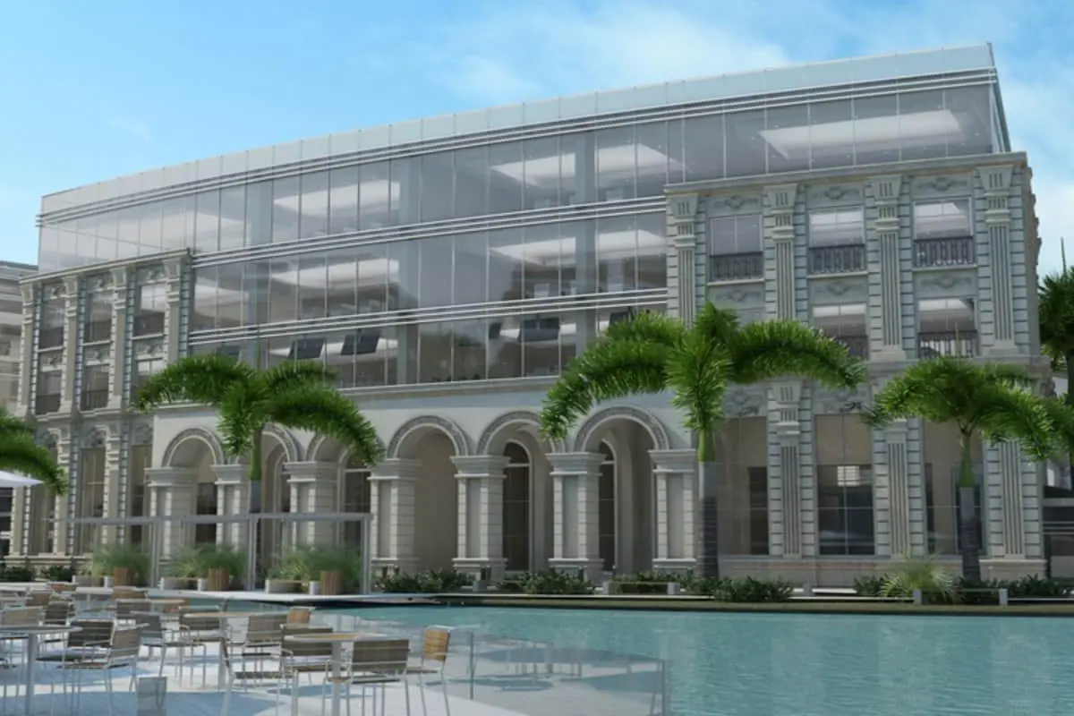 Rendering of Misr Italia\\'s Cairo Business Park project in New Cairo\\r\\nImage used for illustrative purpose , Misr Italia handout via Thomson Reuters Projects