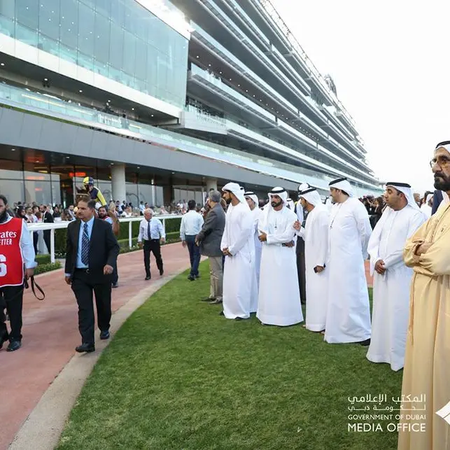 Mohammed bin Rashid attends 'Super Saturday' race meeting