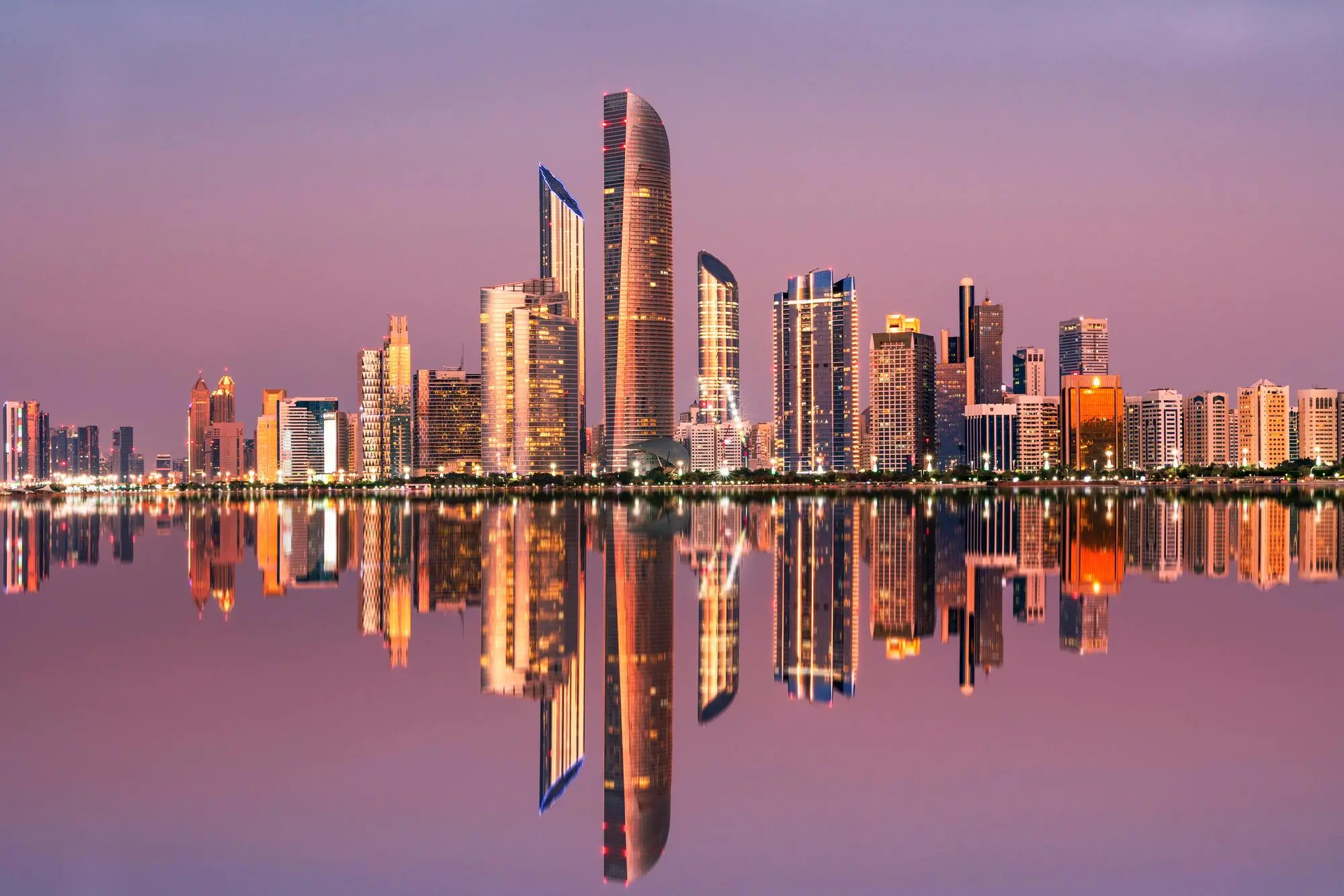 Etihad Towers is the name of a complex of buildings with five towers in Abu Dhabi, the capital city of the United Arab Emirates. Image used for illustrative purpose. , Getty Images/Getty Images