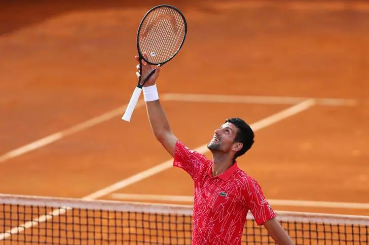 Tennis - Adria Tour - Zadar, Croatia - June 21, 2020   Serbia\\'s Novak Djokovic celebrates winning his match against Croatia\\'s Nino Serdarusic. , Reuters Images/Antonio Bronic