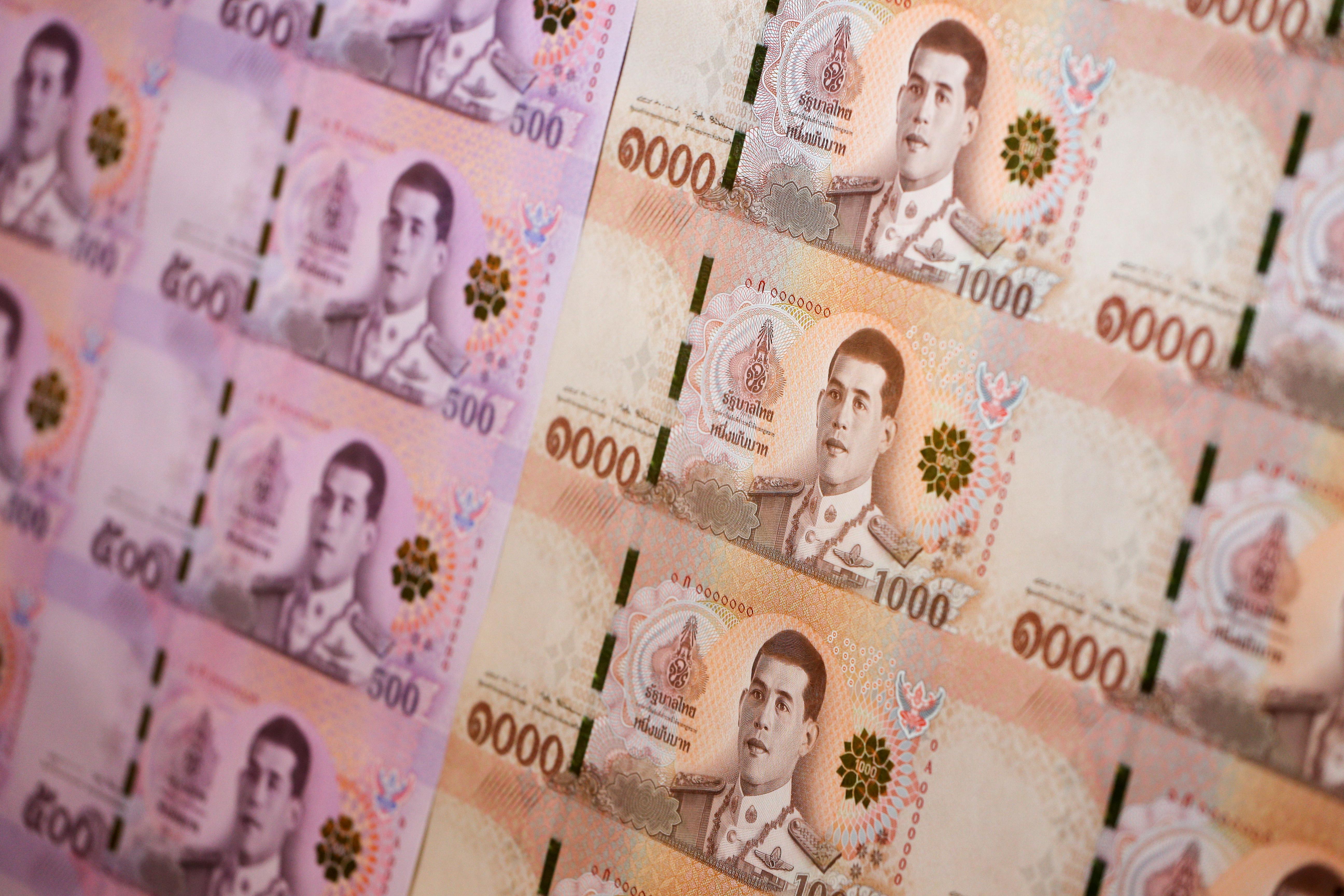 Thai c.bank has intervened after baht rise 