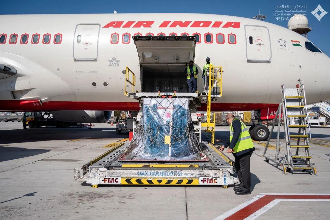 The Dubai Health Authority (DHA Dubai), announces that the first shipment of the AstraZeneca COVID-19 vaccine has arrived from India at Dubai Airport.\\r\\nImage courtesy Dubai Media Office Twitter handle.