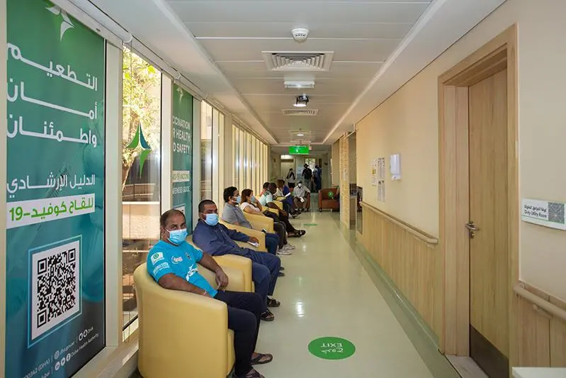 Huge turnout for COVID19 vaccine drive across \\r\\nDHA Dubai vaccination centers.\\r\\nImage courtesy Dubai Media Office Twitter handle.\\r\\nImage used for illustrative purpose\\r\\n