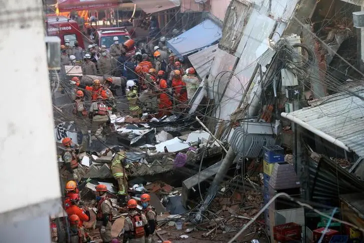 Deadly building collapse in Rio de Janeiro