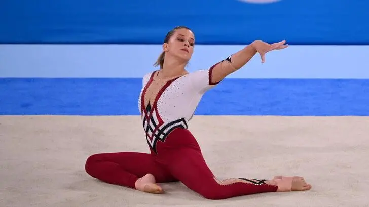 German gymnasts opt for full-body suits to promote freedom of choice