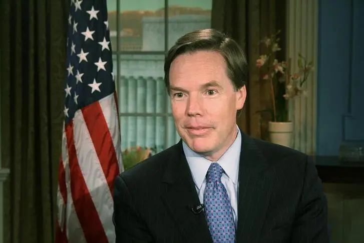 U.S. Under Secretary of State Nicholas Burns is interviewed by Reuters at the U.S. State Department in Washington February 8, 2008.  , Reuters Images/Susan Cornwell  