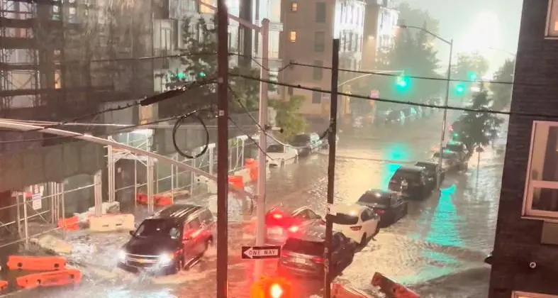 New York City mayor declares state of emergency after record-breaking rain